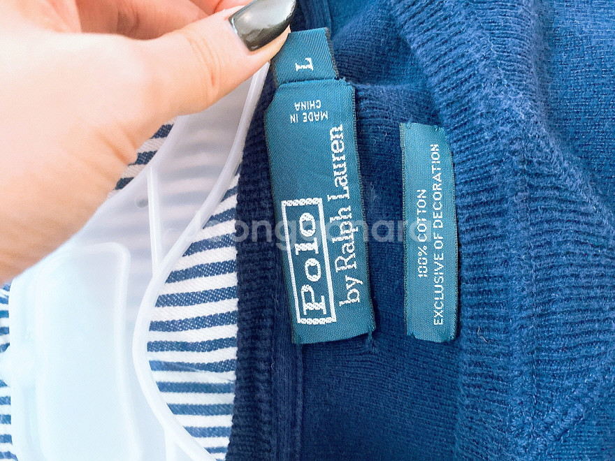 (남성110)폴로랄프로렌코튼100%루즈핏라운드긴팔니트--4