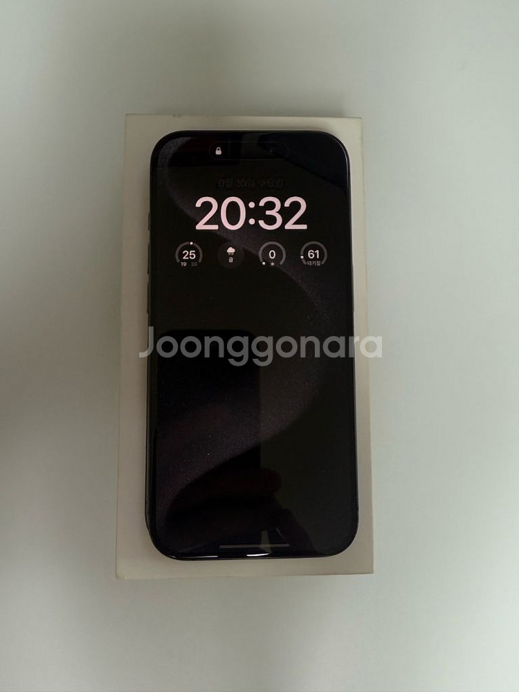 아이폰 15 pro 256gb 블랙티타늄 애플캐어플러스--0