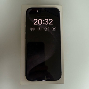 아이폰 15 pro 256gb 블랙티타늄 애플캐어플러스