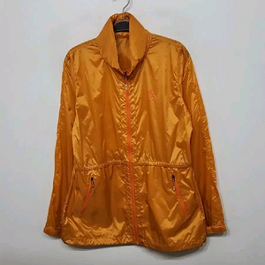 (L) 빈폴 바람막이 점퍼 오렌지색 아웃도어 윈드자켓