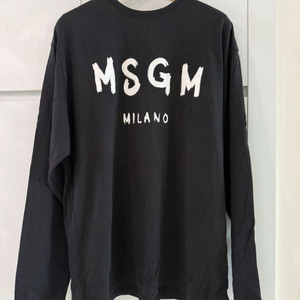 정품 MSGM 긴팔티