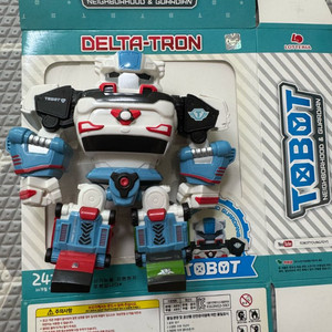 또봇 델타트론 롯데리아 콜라보 개봉