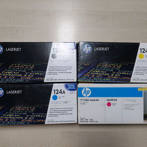 HP 124A (Q6000~3 시리즈) 정품 토너