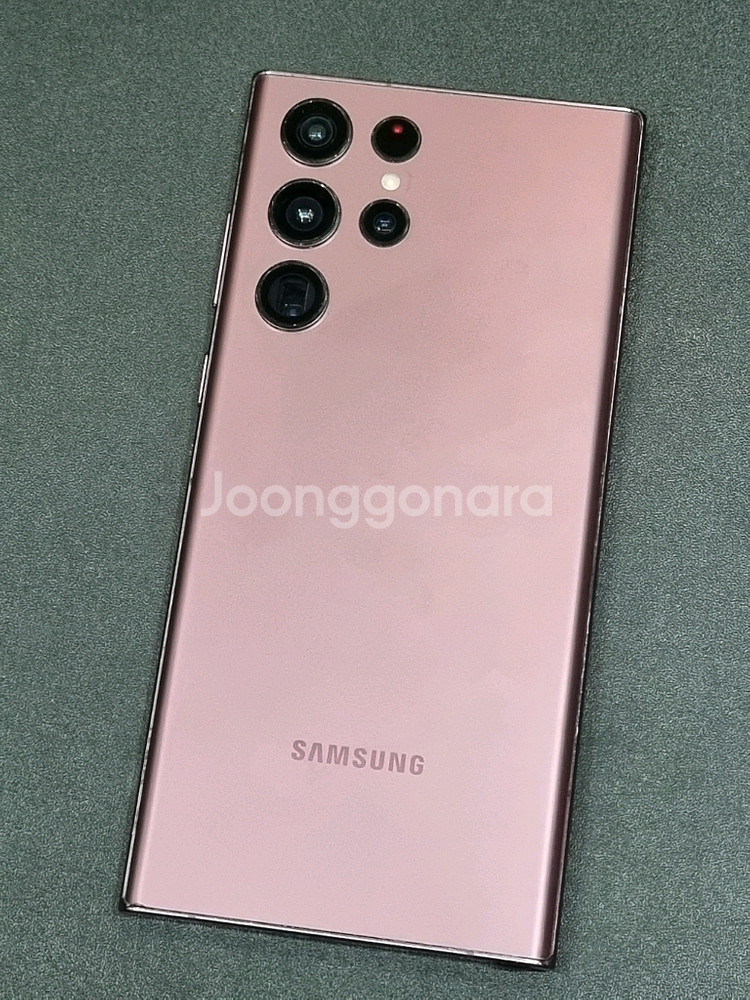 갤럭시S22울트라 256GB 버건디 S908N--9