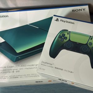 ps5 듀얼센스 + 커버 크로마 틸