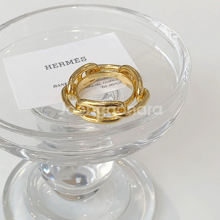 에르메스 리게이트 스카프 90 골드 NO.75--0