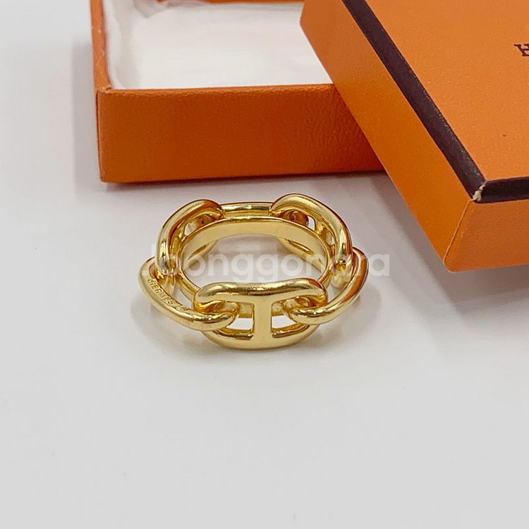 에르메스 리게이트 스카프 90 골드 NO.75--1