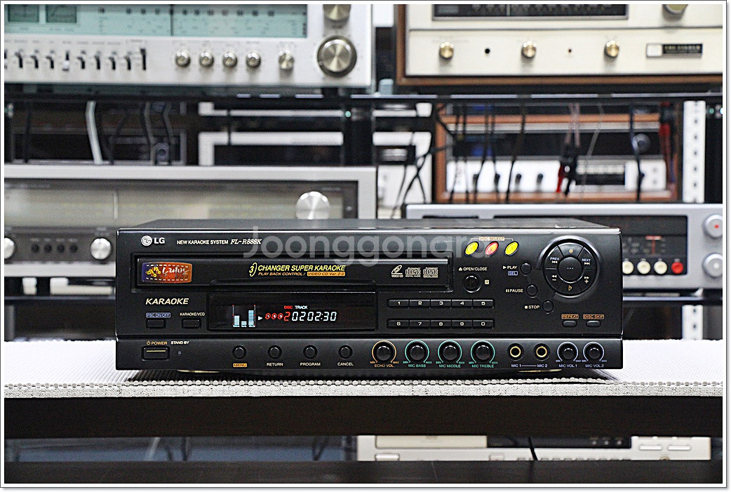 LG A급 3CD체인저(가라오케) 모델 FL-R888K--2