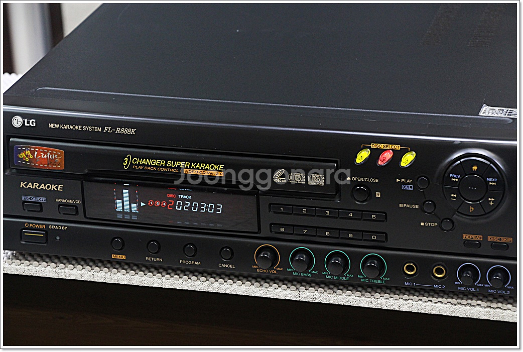 LG A급 3CD체인저(가라오케) 모델 FL-R888K--3