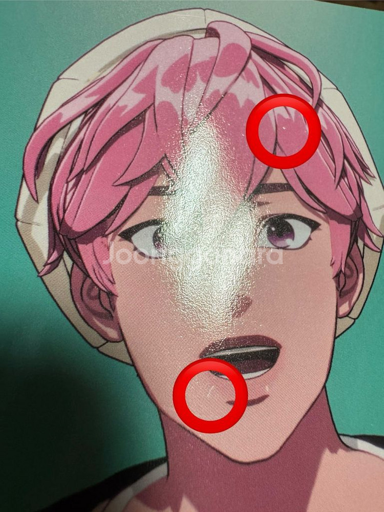 플레이브 하민 밤비 포카 아크릴 브로마이드 체키풍--2