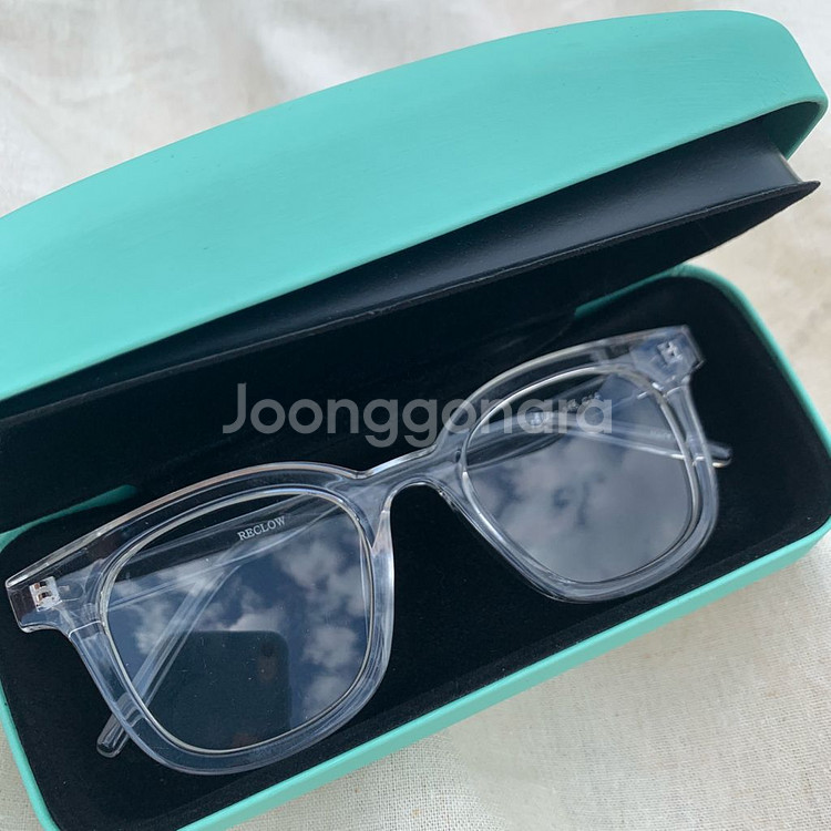 투명 안경테 뿔테--1