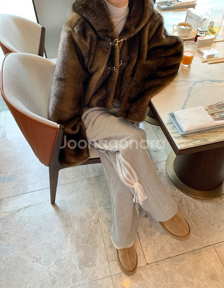 바이씨니 버클후드퍼--0