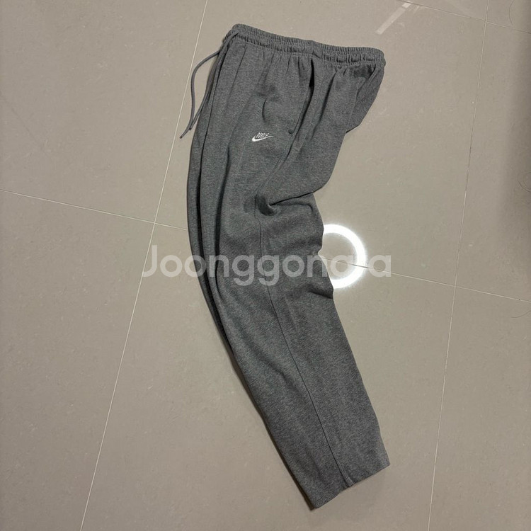 정품 나이키 퓨추라 로고 그레이 스웻팬츠 트레이닝 바지--4