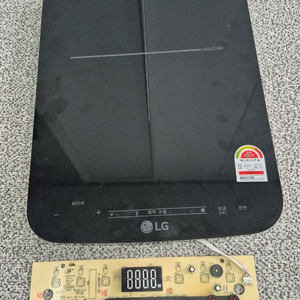 LG 1구 인덕션 컨트롤 보드 구합니다