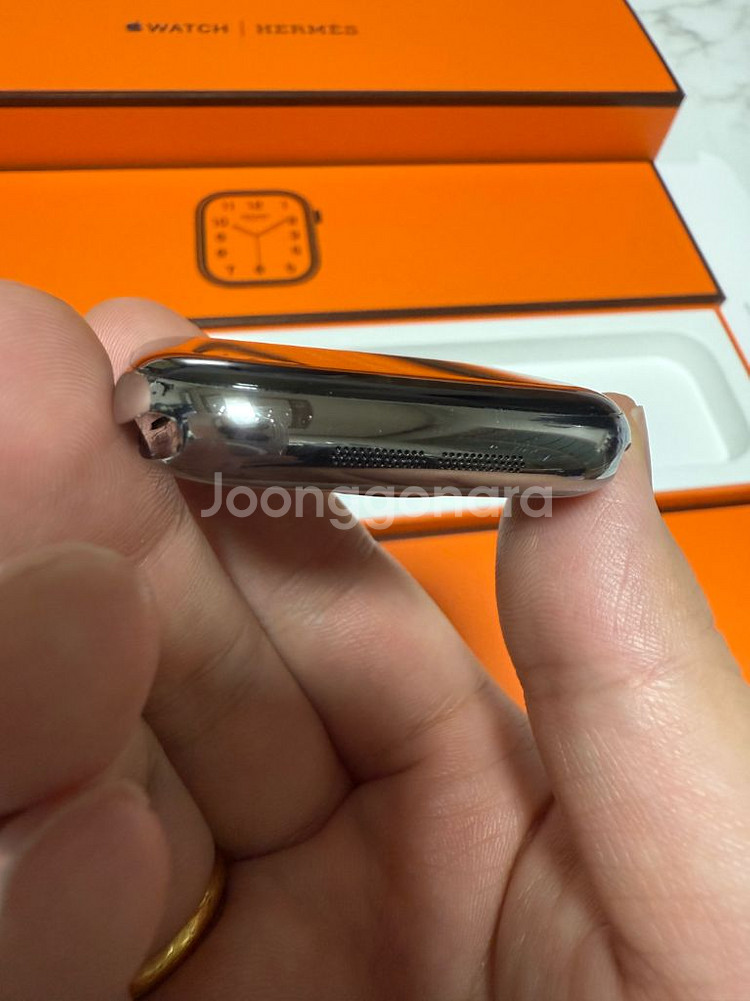 애플워치10 에르메스 애케플 SSS급 기기단품 풀박스--3