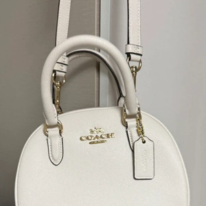 코치 시드니 사첼백 아이보리