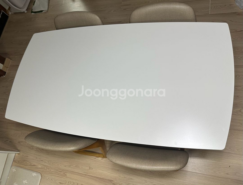 보니애 세라믹 식탁 의자 세트--2