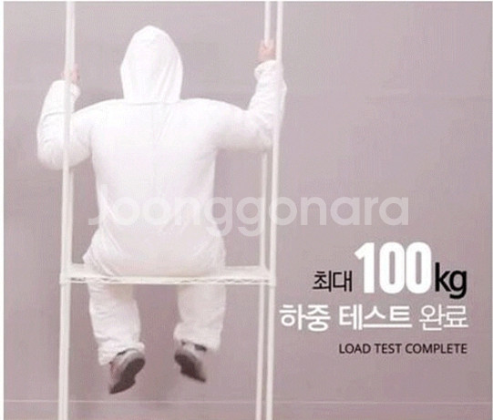 미사용 무볼트 조립식 무광코팅 철재 선반 4단 선반--2