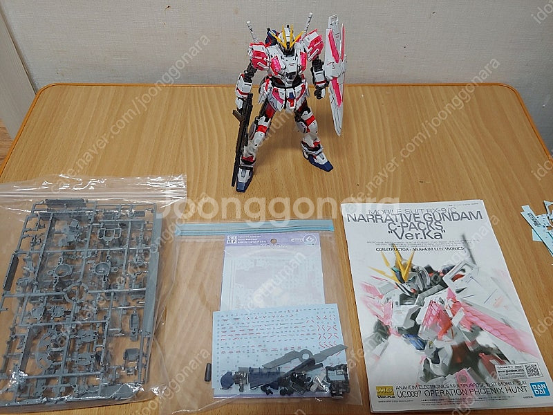 mg 내러티브 건담 버카 도색작 판매합니다--0