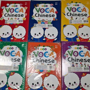 VOCA Chinese 교재 새 책 세트입니다~