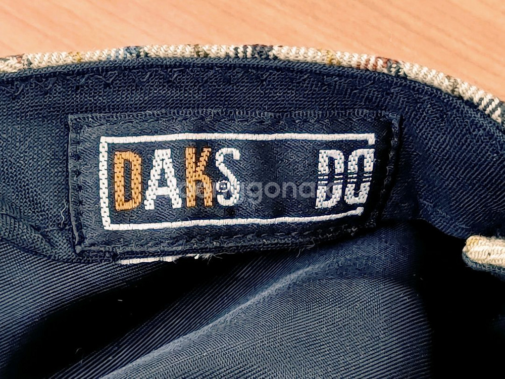 DAKS LONDON 닥스 런던 노바체크 모직 헌팅캡--7