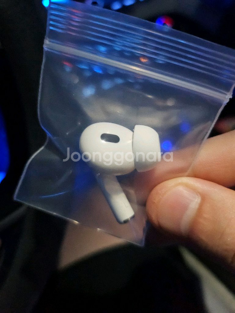 에어팟프로2 왼쪽유닛 8핀 정품 작동잘됨--0