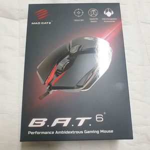 MAD CATZ B.A.T.6+게이밍마우스(미개봉)