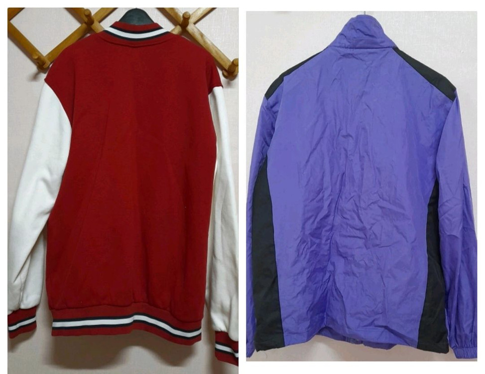 남녀 점퍼 100~110 바람막이 야구점퍼 새상품 등 이미지