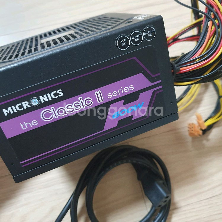 마이크로닉스 정격 600W 파워서플라이 ATX PC파워--0
