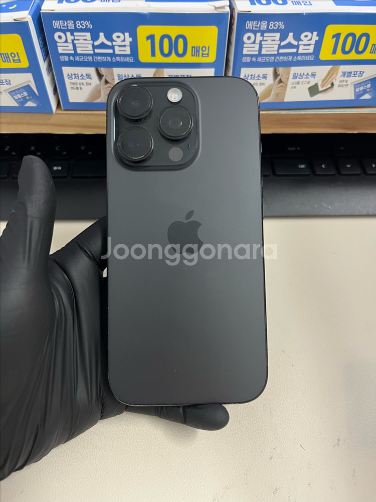 아이폰16프로 128G 블랙티타늄 A급!--1