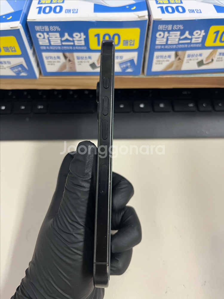 아이폰16프로 128G 블랙티타늄 A급!--5