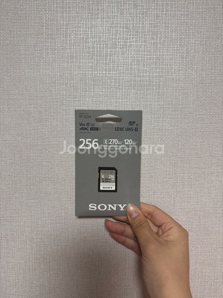 소니 sd 카드 256GB--0