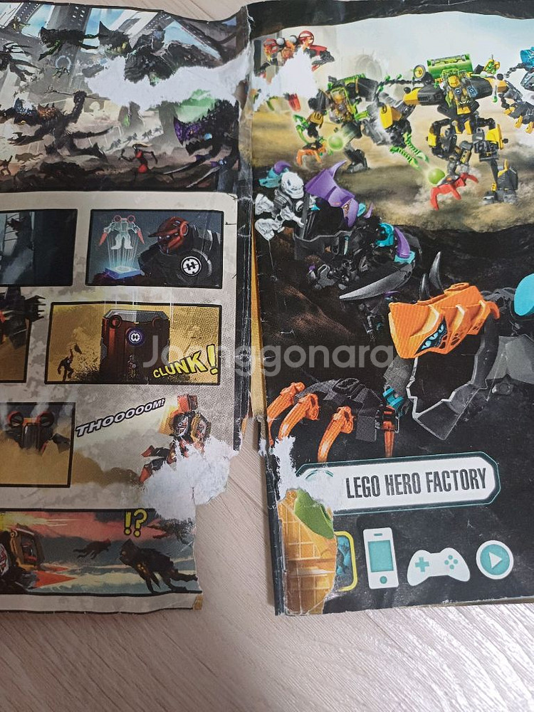 레고 히어로 팩토리 44018 퓨노 제트머신--4