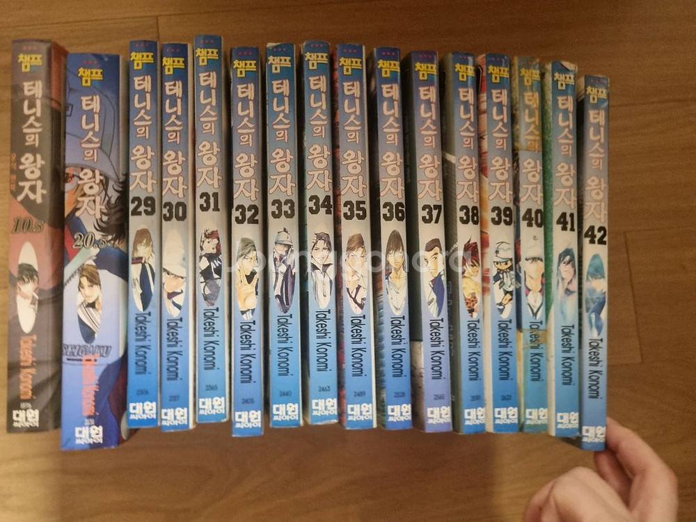 테니스의 왕자 전권 + 신테니스의 왕자 1-34 팝니다--8