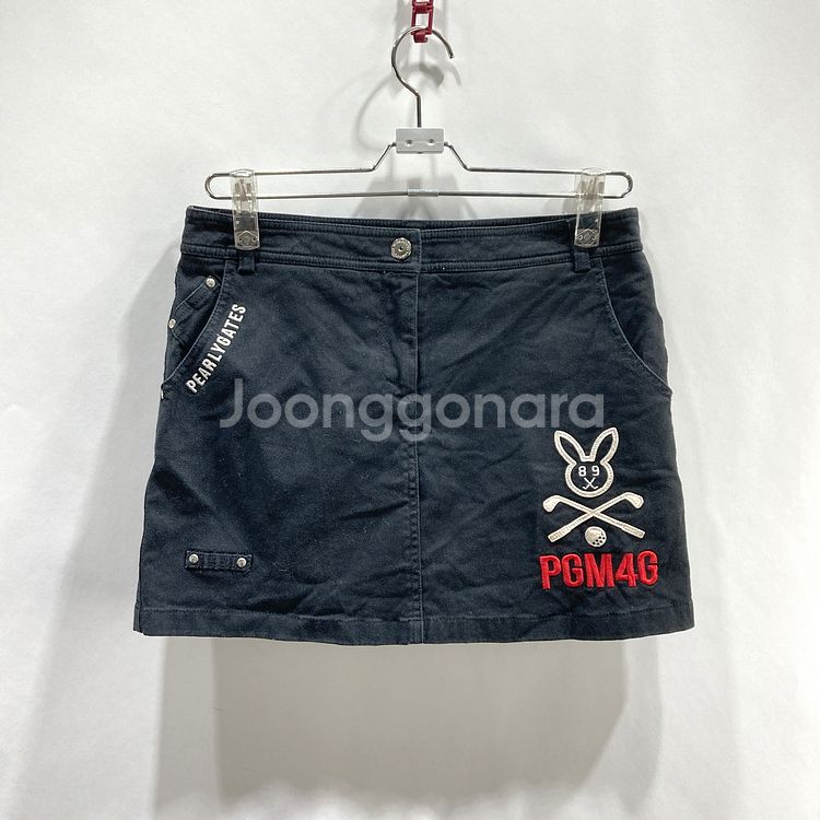 파리게이츠 여성골프치마팬츠 블랙 면 29 영구제--0