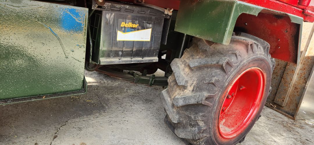 튼튼한 사륜 4wd 파워핸들 덤프 리프트 운반차 작업차--5