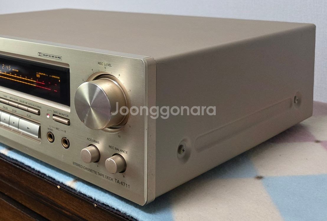온교 카세트 데크 TA-6711--3