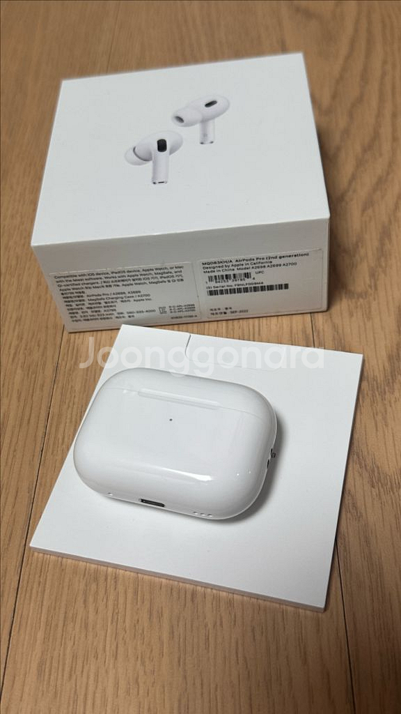 (보증기간 남음)에어팟 프로2 리퍼 새제품--5