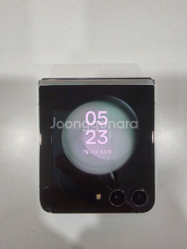 갤럭시 Z Flip5 풀박스 256GB(삼케플, 그린)--3