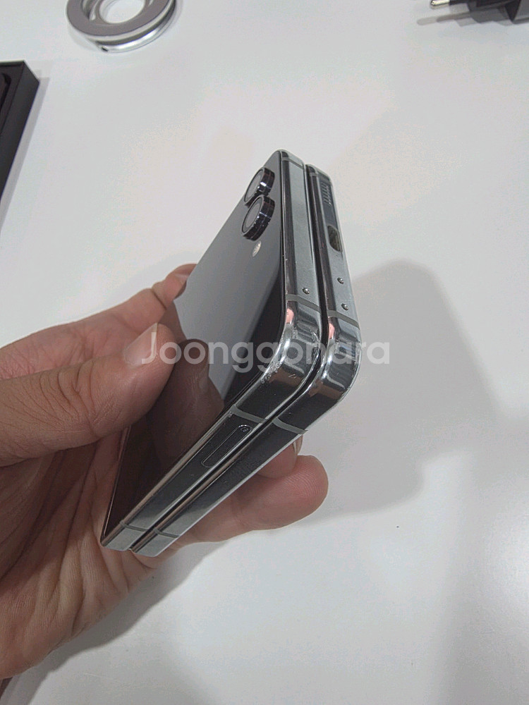 갤럭시 Z Flip5 풀박스 256GB(삼케플, 그린)--14