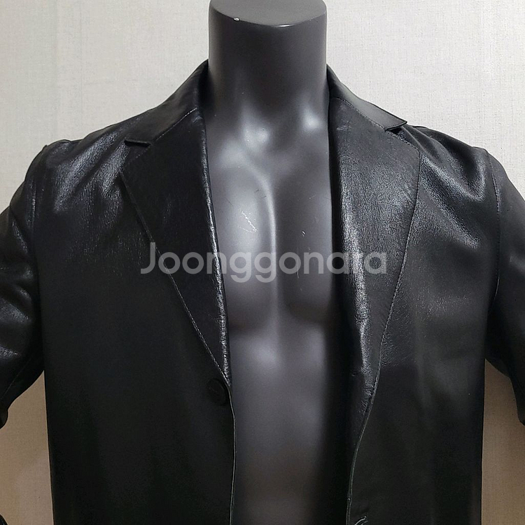 서울컬렉션 가죽 마이--1