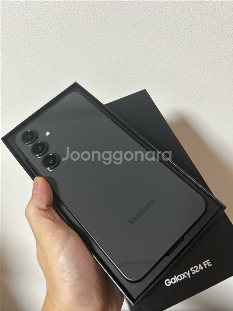 갤럭시S24Fe 256G 미개통새제품--0