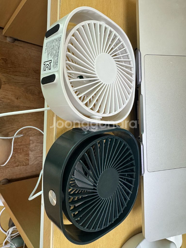 휴대용 탁상 미니 선풍기 usb 타입 2개--0