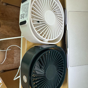 휴대용 탁상 미니 선풍기 usb 타입 2개