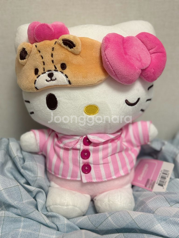 산리오 헬로키티 꿀잠인형 중형--0