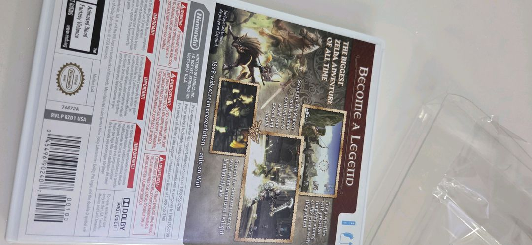 Wii 젤다 황혼의 공주 Twilight Prince--6