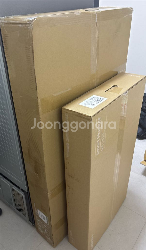 삼탠바이미 25년 4k 32인치 모니터 +거치대--5