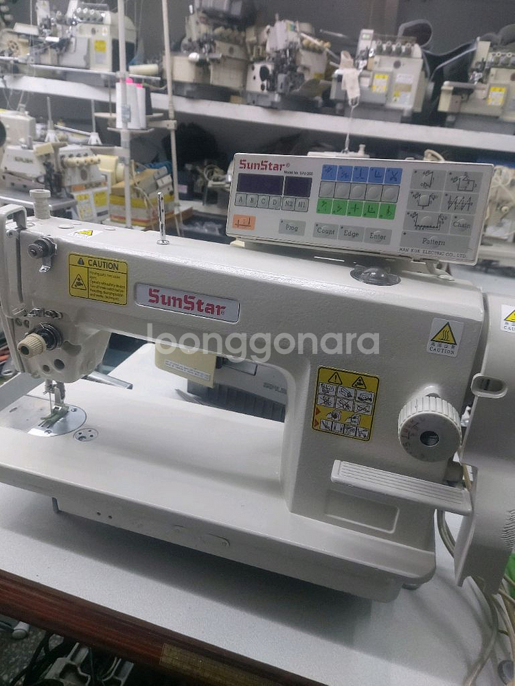 썬스타 350BL소가마 하리옥거리 공업용미싱--0