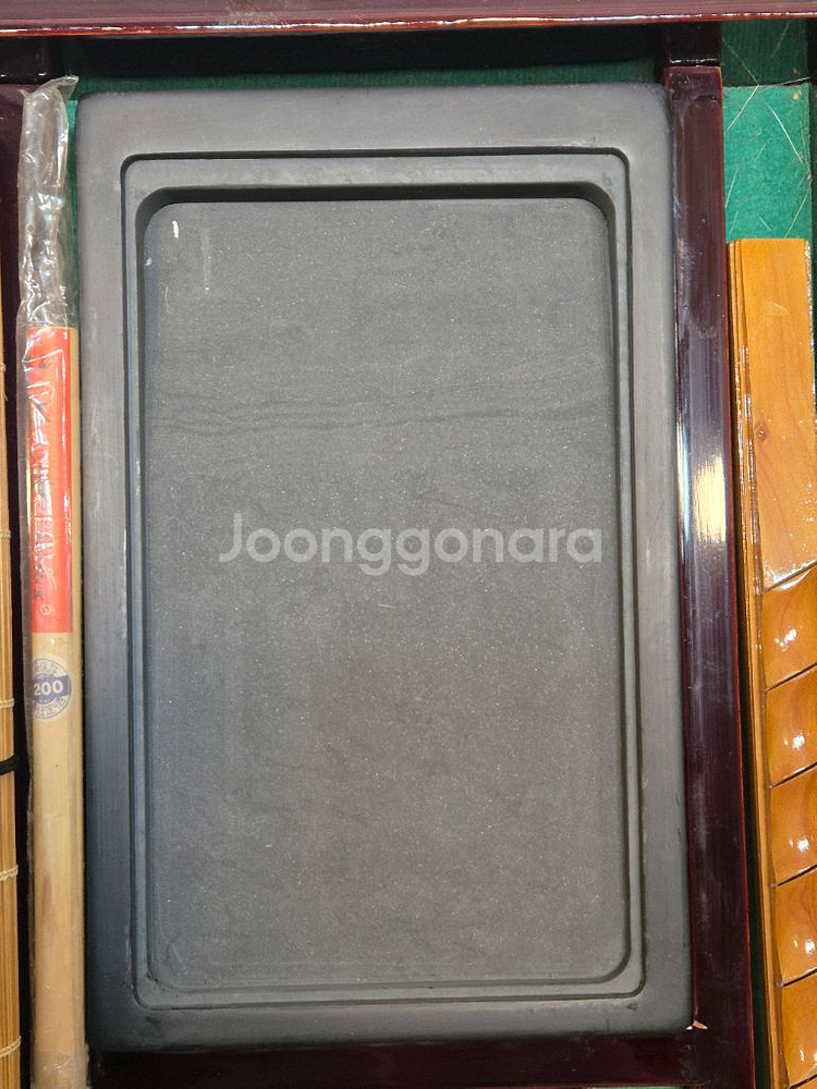 필묵함.붓글씨 샛트.호랑이벼루.미사용--5