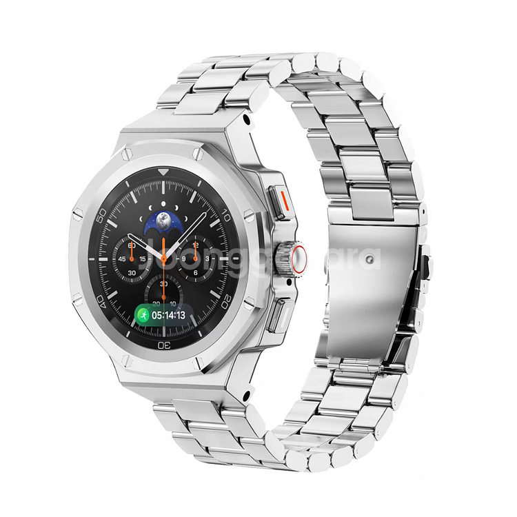 삼성 갤럭시 워치8 46mm 메탈 케이스 스트랩 일체형--2